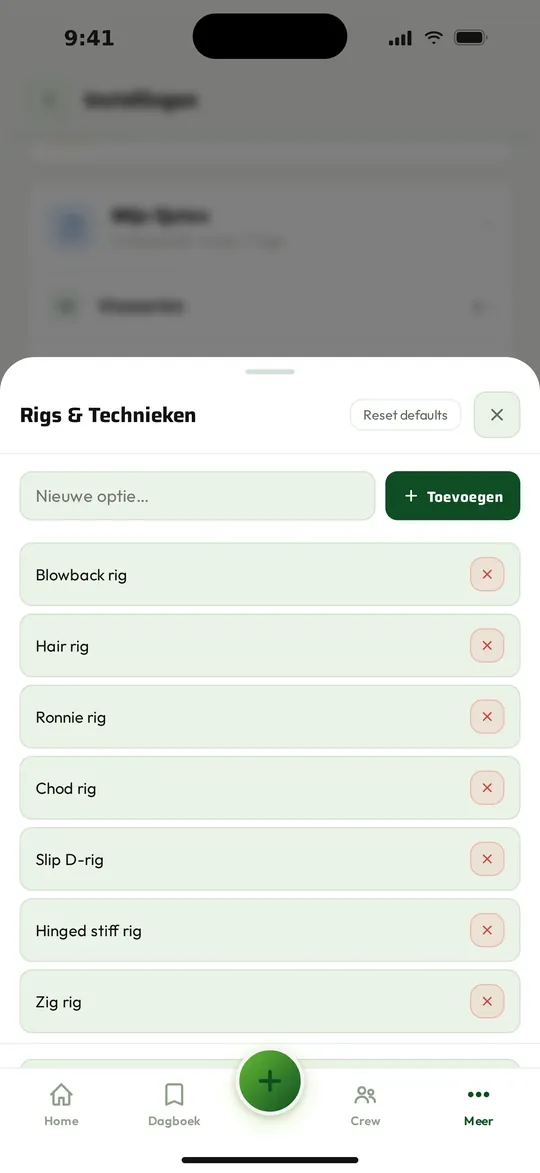 Jouw aas, jouw rigs.
